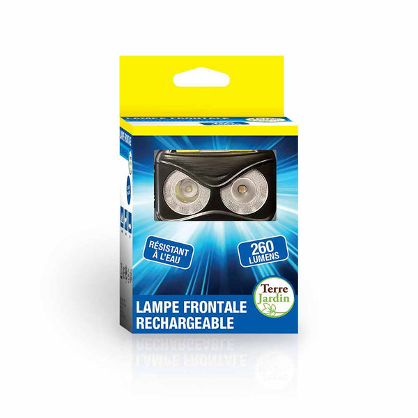 LAMPE FRONTALE RECHARGEABLE SENSEUR (4)