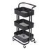 CHARIOT DE RANGEMENT DESSERTE NOIRE