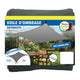 VOILE D'OMBRAGE EXTENSIBLE RECTANGULAIRE