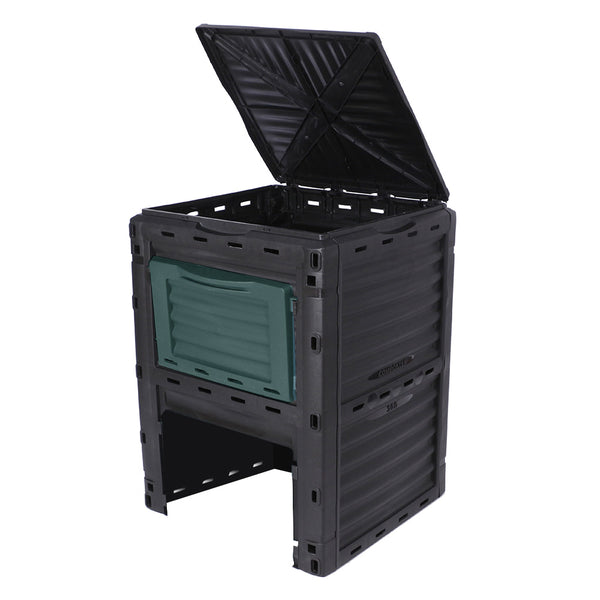 COMPOSTEUR CARRÉ PLASTIQUE 300L (3)