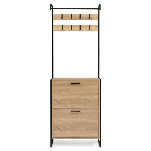VESTIAIRE 2 PORTES RANGE-CHAUSSURES (1)