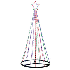 SAPIN ÉLECTRIQUE LED MULTICOLORE (1)