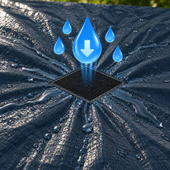 BÂCHE PISCINE RONDE 140 G/M² (1)