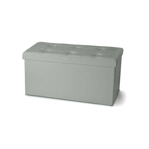 BANC COFFRE DE RANGEMENT IMITATION CUIR (2)