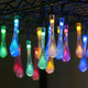 GUIRLANDE SOLAIRE GOUTTES D'EAU