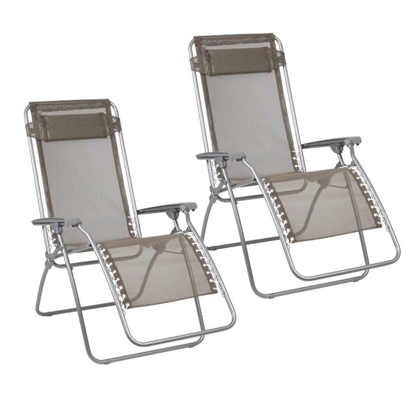 TRANSATS PLIANTS - PACK DE 2