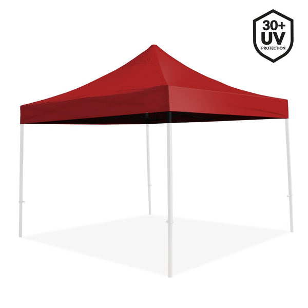 TOIT TENTE PLIANTE PRO 3 X 3 M ROUGE