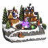 VILLAGE DE NOËL SCÈNE FONTAINE À EAU