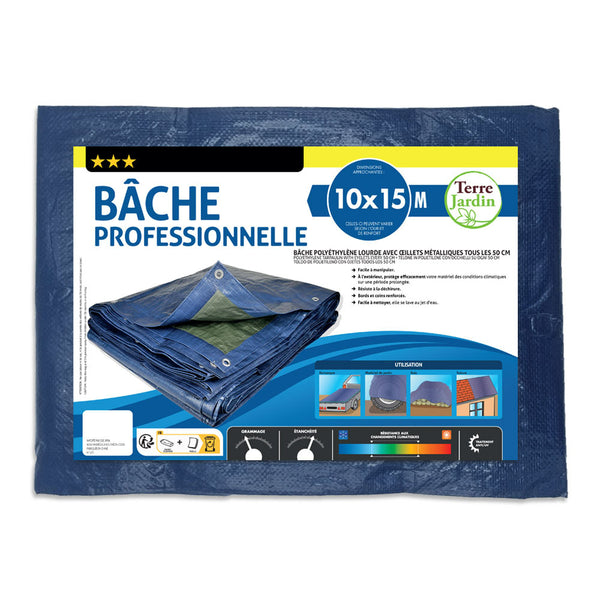 BÂCHE PROFESSIONNELLE (9) & BÂCHE PROFESSIONNELLE 10 X 15 M (1)