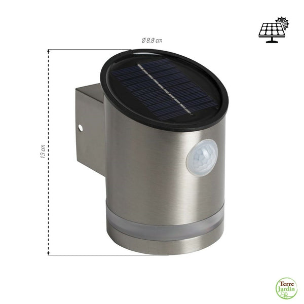 APPLIQUE SOLAIRE MURALE INOX (1)