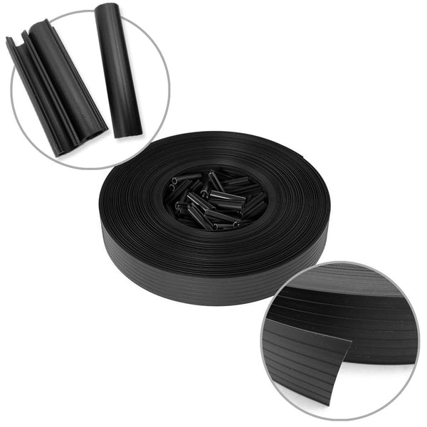 KIT OCCULTANT PVC POUR PANNEAUX RIGIDE (5) & KIT OCCULTANT PVC GRIS POUR PANNEAUX RIGIDE (1)