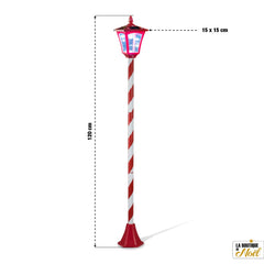 LAMPADAIRE SOLAIRE NOËL 1,2M (1)