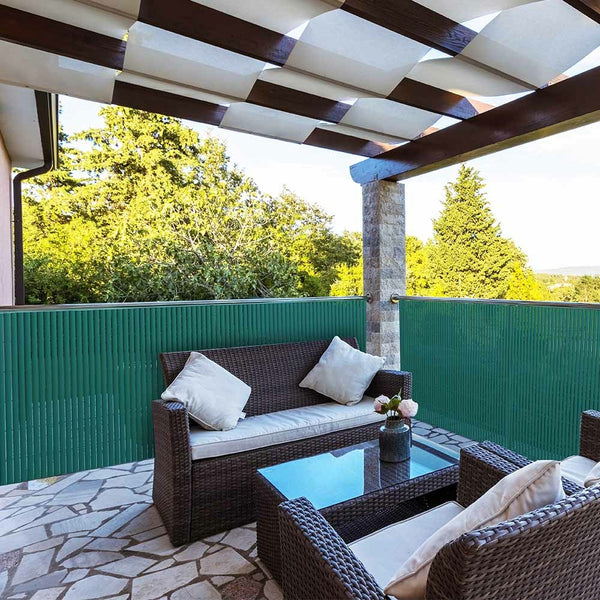 CANISSE DOUBLE 1 X 3 M (7) & CANISSE DOUBLE 1 X 3 M VERT (4)