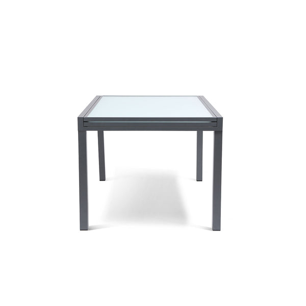 TABLE EXTENSIBLE VERRE TREMPÉ (4)