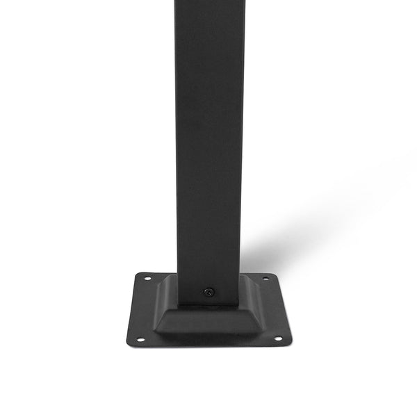 PERGOLA ADOSSÉE 3 X 4 M TOIT RÉTRACTABLE BEIGE (4)