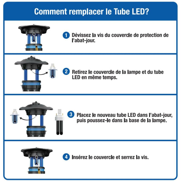 AMPOULE DE RECHANGE PIÈGE À INSECTES ROCKET (2)