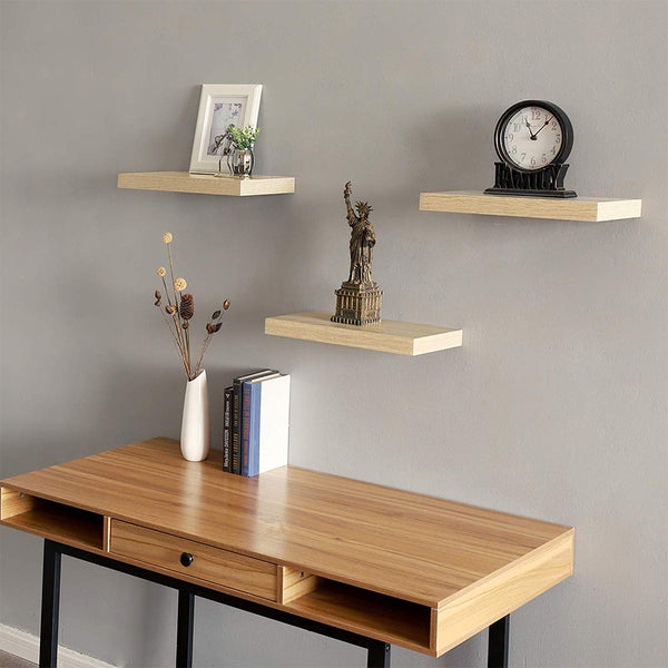 ETAGERE MURALE 60 CM FIXATION INVISIBLE BOIS (4)