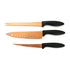 COUTEAUX DE CHEF CUIVRE X3