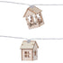 GUIRLANDE LED MAISONS EN BOIS